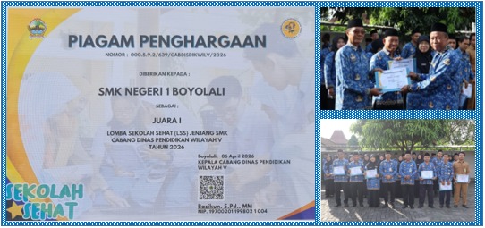 SMK Negeri 1 Boyolali Juara 1 LSS
